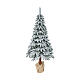 Albero di Natale pino innevato FSC 100% 200 cm s1