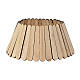 Base Albero di Natale legno chiaro ad anello diam. 55 cm s1