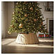 Base Albero di Natale legno chiaro ad anello diam. 55 cm s2