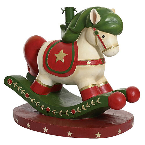 Rocking horse Christmas tree stand, 20x20x16 in 4
