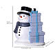 Base para árvore de Natal boneco de neve com presentes 75 cm s3