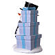 Snowman Christmas Tree Base with Gifts, 75 cm s7