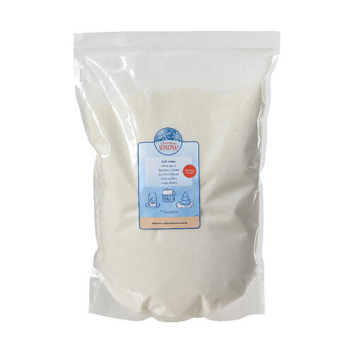 Faux snowflakes maize bag 1