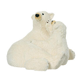 Polar bears, Christmas decoration, 22x26x19 in