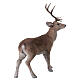 Deer Christmas Statue with Artificial Fur, 30x55x65 cm s6