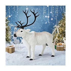 Cervo decorativo statua Natale 150x55x180 cm