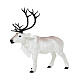 Cervo decorativo statua Natale 150x55x180 cm s1