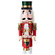 Wooden nutcracker, 20 in, 100% FSC mix s5