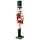 Wooden nutcracker, 20 in, 100% FSC mix s6