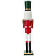 Wooden nutcracker, 20 in, 100% FSC mix s7