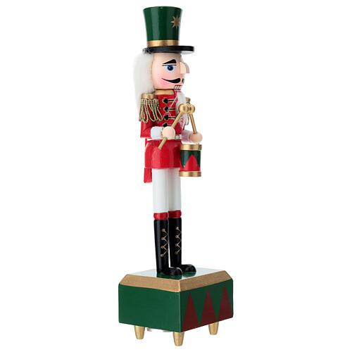 Nutcracker in Pine Wood on FSC 100% Mixed Base 30 cm 6