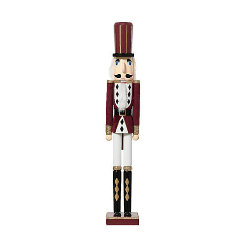 Normal-shaped 100% FSC pine wood nutcracker, 30 in 1