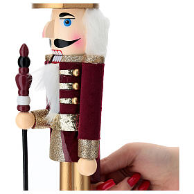 Nutcracker soldier in 100% FSC pine wood, 15 in