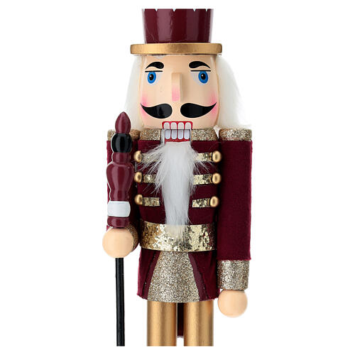 Nutcracker soldier in 100% FSC pine wood, 15 in 5