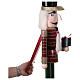 Pine Wood Nutcracker Checkered Outfit with Gift 100% FSC, 75 cm s6