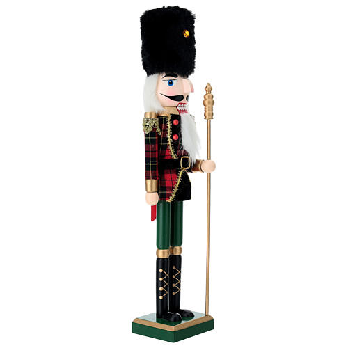 Nutcracker of 16 in, checkered jacket, 100% FSC pine wood 6