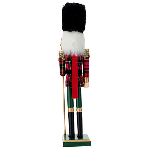 Nutcracker of 16 in, checkered jacket, 100% FSC pine wood 7