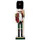 Nutcracker in checkered jacket, 100% FSC pine wood, 10 in s1
