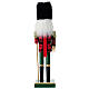 Nutcracker in checkered jacket, 100% FSC pine wood, 10 in s7