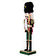 Checkered Jacket Pine Wood Nutcracker 100% FSC, 25 cm s4