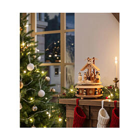 Carillon Natività legno 20 cm linea bambini