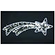 Christmas Double LED Ice White Comet Star, 120x40 cm for Indoor and Outdoor Use s1