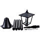Lampadaire solaire extérieur Icaro réglable 75-175 cm LED blanc chaud s9