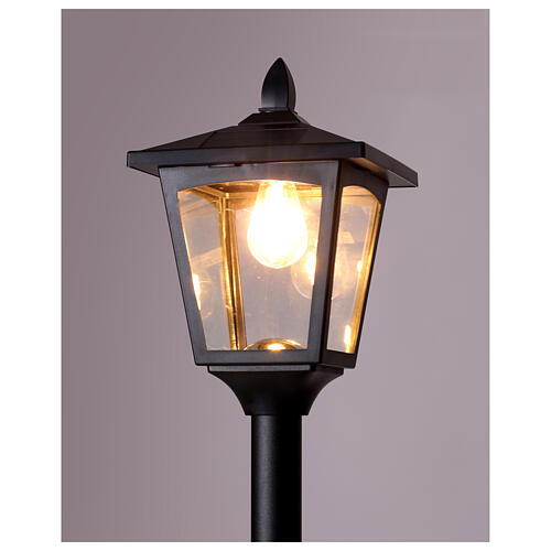 Lampione Icaro per esterno regolabile 75-175 cm LED bianco caldo ad energia solare 3