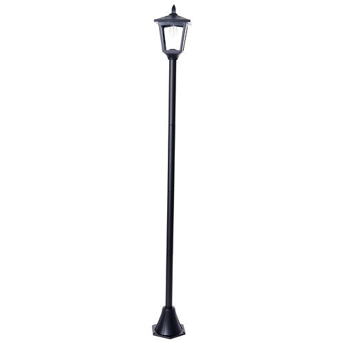 Lampione Icaro per esterno regolabile 75-175 cm LED bianco caldo ad energia solare 4