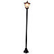 Lampione Icaro per esterno regolabile 75-175 cm LED bianco caldo ad energia solare s1