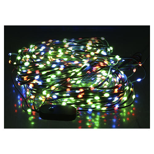 Guirlande lumineuse 800 LEDs RGB connectée avec télécommande et application et musique 40 m int/ext 11