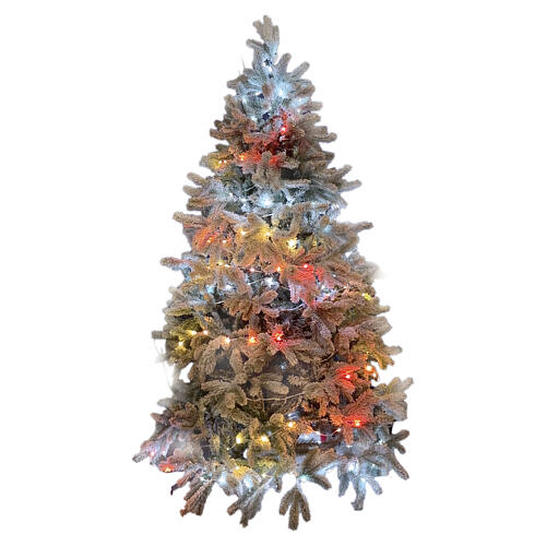 Lichterkette, 1200 RGB-LED, Smart, mit Fernbedienung und App – 48 m, innen/außen 10