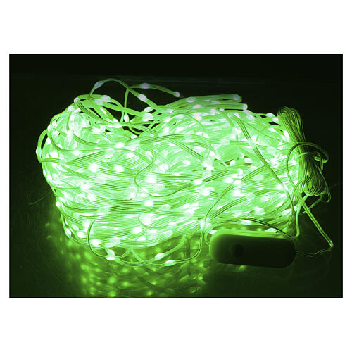 Catena luminosa smart 1200 Led RGB, telecomando e app, 48 metri, uso int/est 11