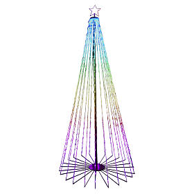 Árbol 180cm SMART LED RGB con APP 304 LED para uso en interiores y exteriores