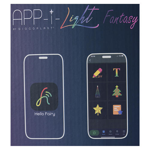 Smart tree with 286 RGB LEDs, indoor/outdoor professional use with APP, 95 in 7