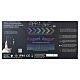 Cortina navideña luminosa RGB 2000 LED 1x5 m s4