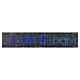 Cortina navideña luminosa RGB 2000 LED 1x5 m s7