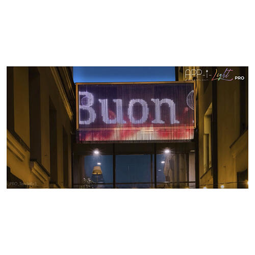 Smart bright light curtain for indoor/outdoor, 7200 RGB LEDs 4