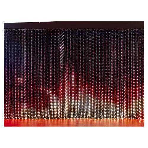 Kurtyna światełek, Smart, 7200 LED, RGB, 3×6 m, do wnętrz i na zewnątrz 6