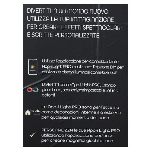 Leuchtkugel, Smart – 50 cm Ø, 300 RGB-LED, innen/außen 10