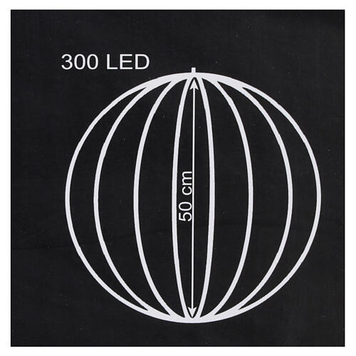 Smart RGB Sphere 50cm 300LEDs 5