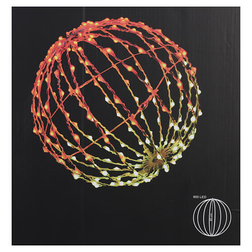 Christmas RGB Sphere 80cm Smart 900 LEDs 9