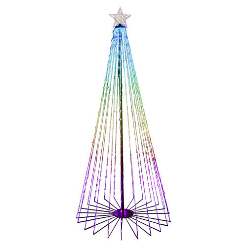 Weihnachtsbaum, Smart,  App-I Light Pro – 360 cm, 2076 RGB-LED, innen/außen 2