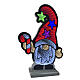 Gnome with Candy Cane 60x45 411 LED Infinity Light Int s2