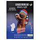 Gingerbread man light figure, 35x28 in, Infinity Light s5