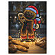 Figura luminosa hombre de pan de jengibre 90x70 Infinity Light s1