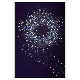 Cadena cluster NANOLED 360 luz fría L.3mt