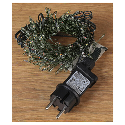 Luzes de Natal aglomeradas 3 m multicolor 360 NANOLEDs 6