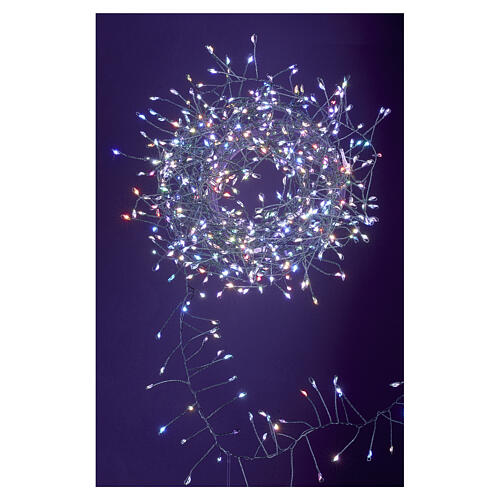 Cluster-Lichterkette, 360 Nano-LED RGB, 3 m 1