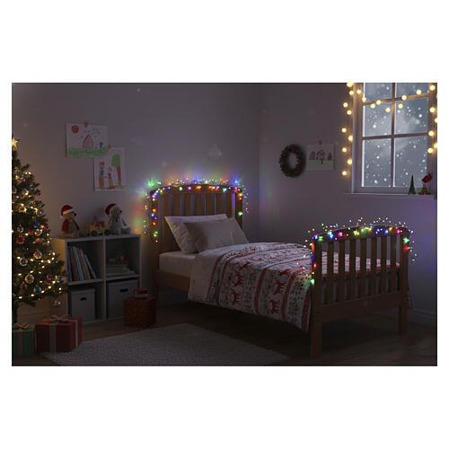 Cluster-Lichterkette, 360 Nano-LED RGB, 3 m 2